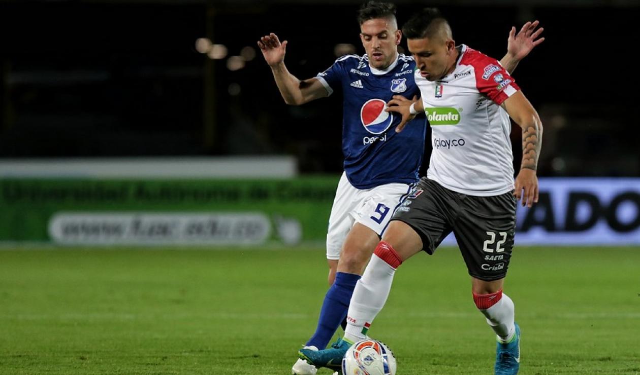 Pasión Albiazul MILLONARIOS EMPATÓ 2-2 CONTRA ONCE CALDAS ...