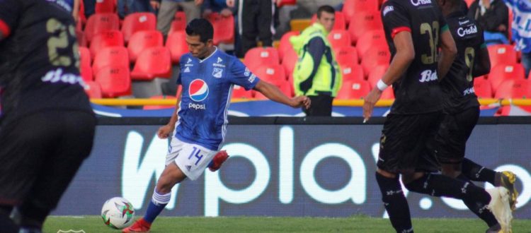 David Mackallister Silva jugador de Millonarios